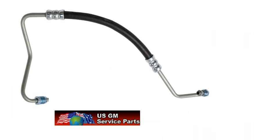 Power Steering Hose: 80-87 F various (LHD Mounted) - PRESSURE